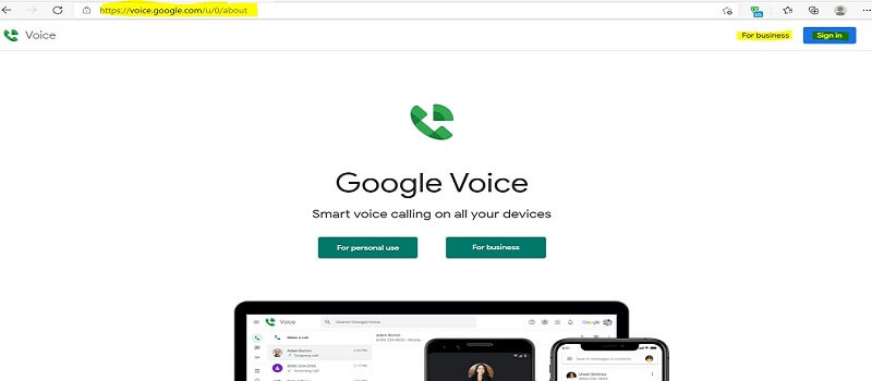 Google Voice Number